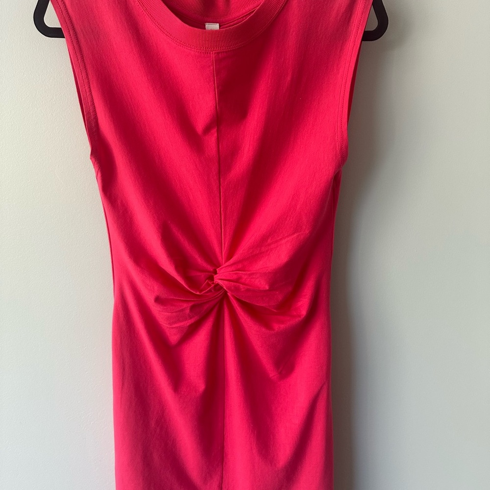 Daily Practice Twist-Front Mini Dress - Picture 7 of 9